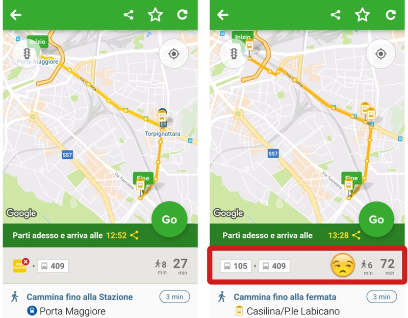 Roma-Centocelle chiusa dal 3 al 12 Marzo - Citymapper